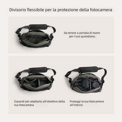Soar 6L – Camera Sling con supporto per treppiede