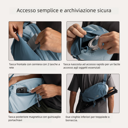 Soar 6L – Camera Sling con supporto per treppiede