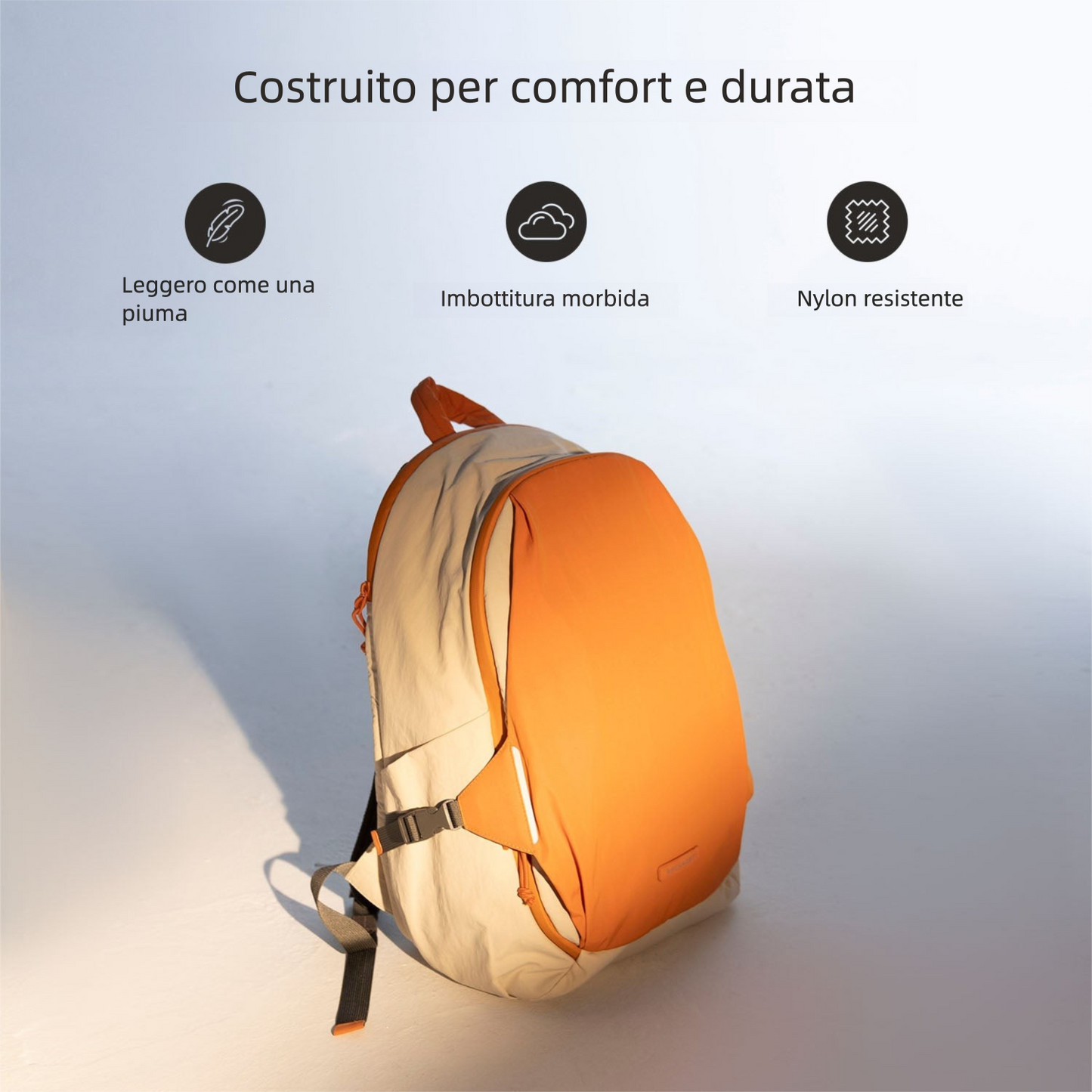 Zaino da viaggio Soar 25L con apertura a 180° – Set completo