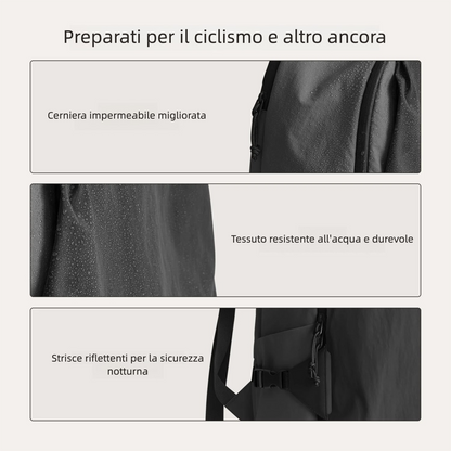 Zaino da viaggio Soar 25L con apertura a 180° – Set completo