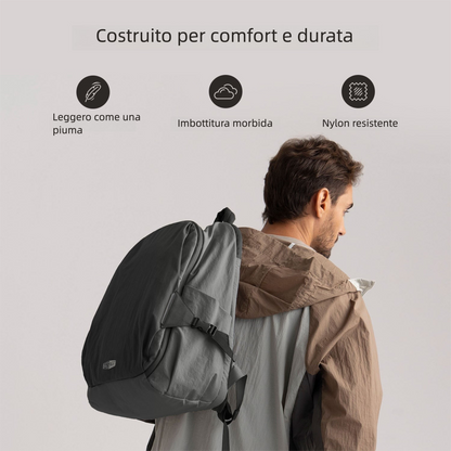 Zaino da viaggio Soar 25L con apertura a 180° – Set completo