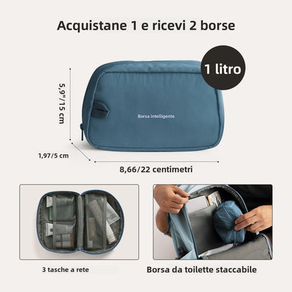 Zaino da viaggio Soar 25L con apertura a 180° – Set completo