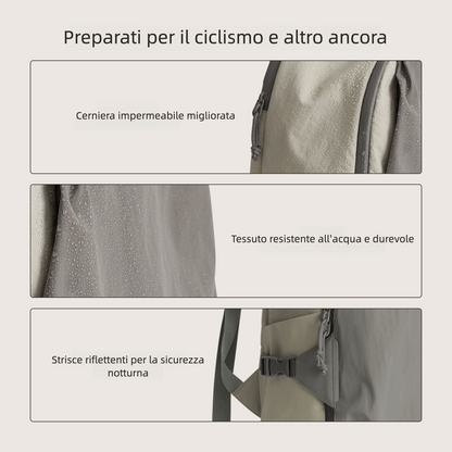 Zaino da viaggio Soar 25L con apertura a 180° – Set completo