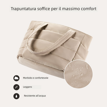 Borsa Tote da Lavoro Imbottita 20L per Laptop 15,6"