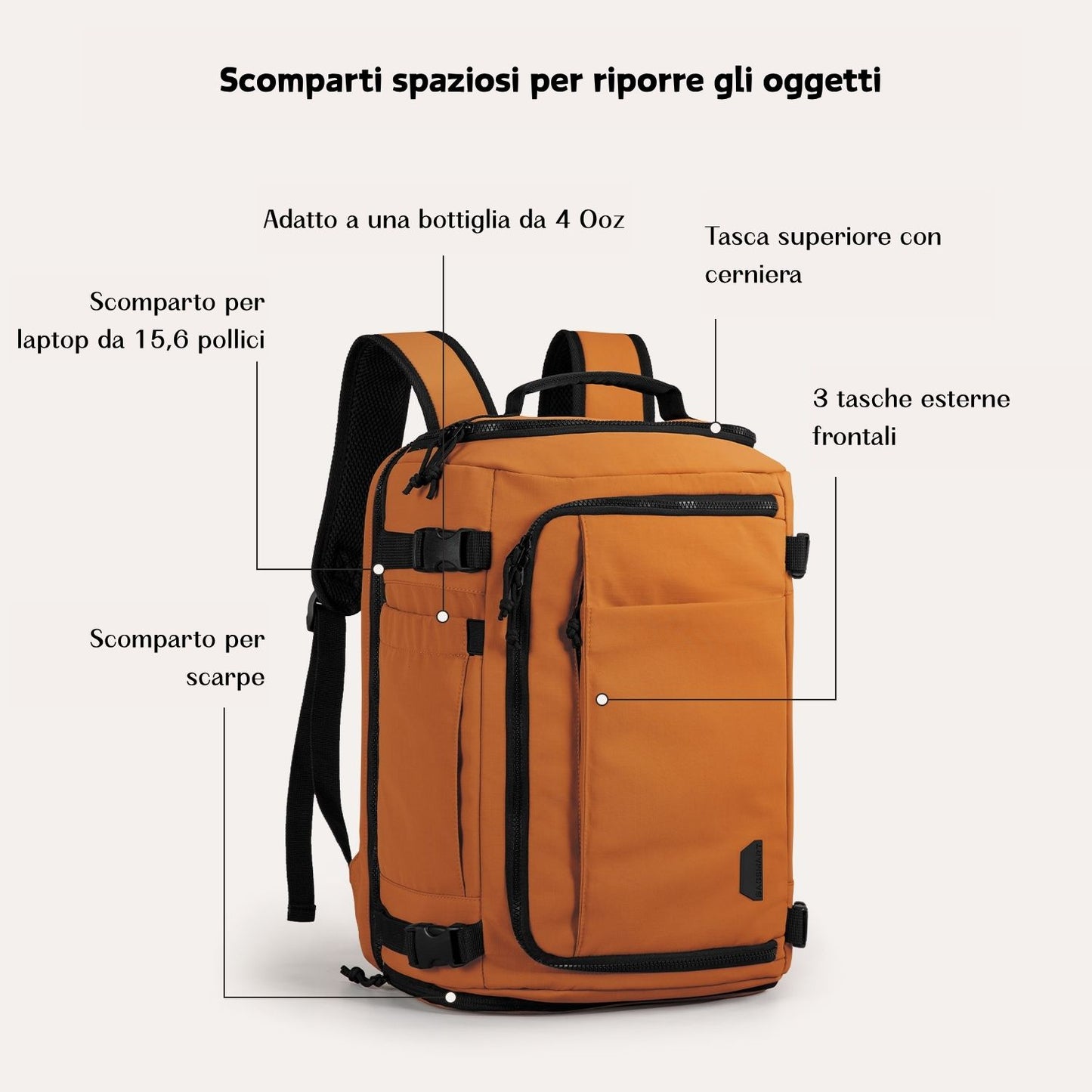 Zaino da viaggio Blast