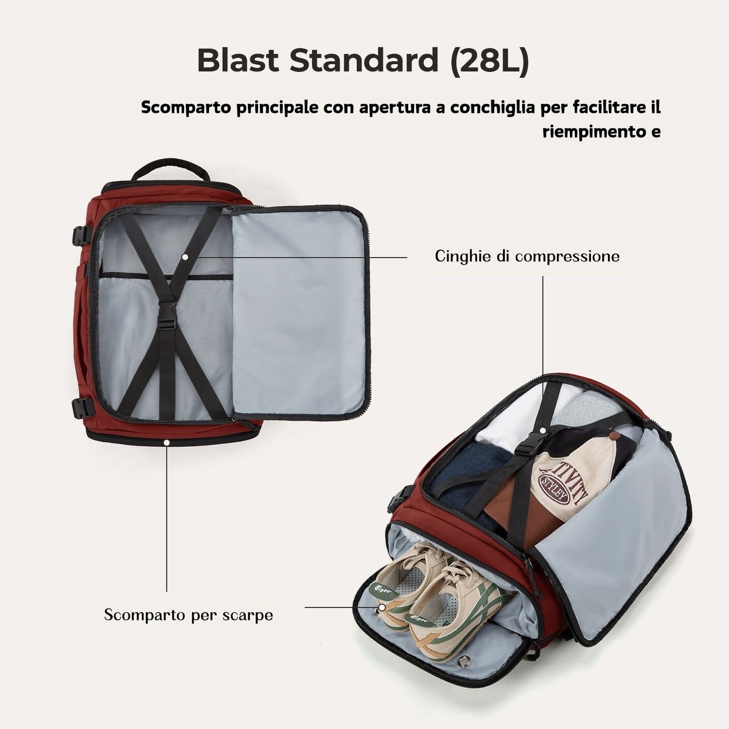 Zaino da viaggio Blast