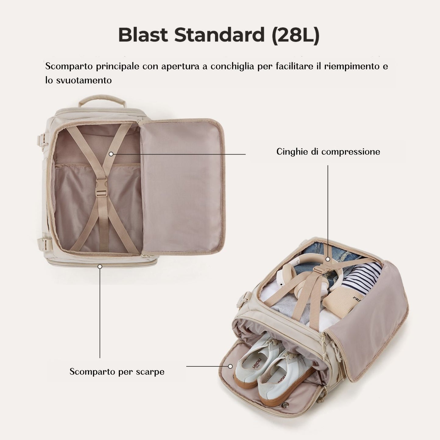 Zaino da viaggio Blast