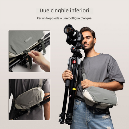 Soar 6L – Camera Sling con supporto per treppiede