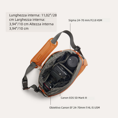 Soar 6L – Camera Sling con supporto per treppiede