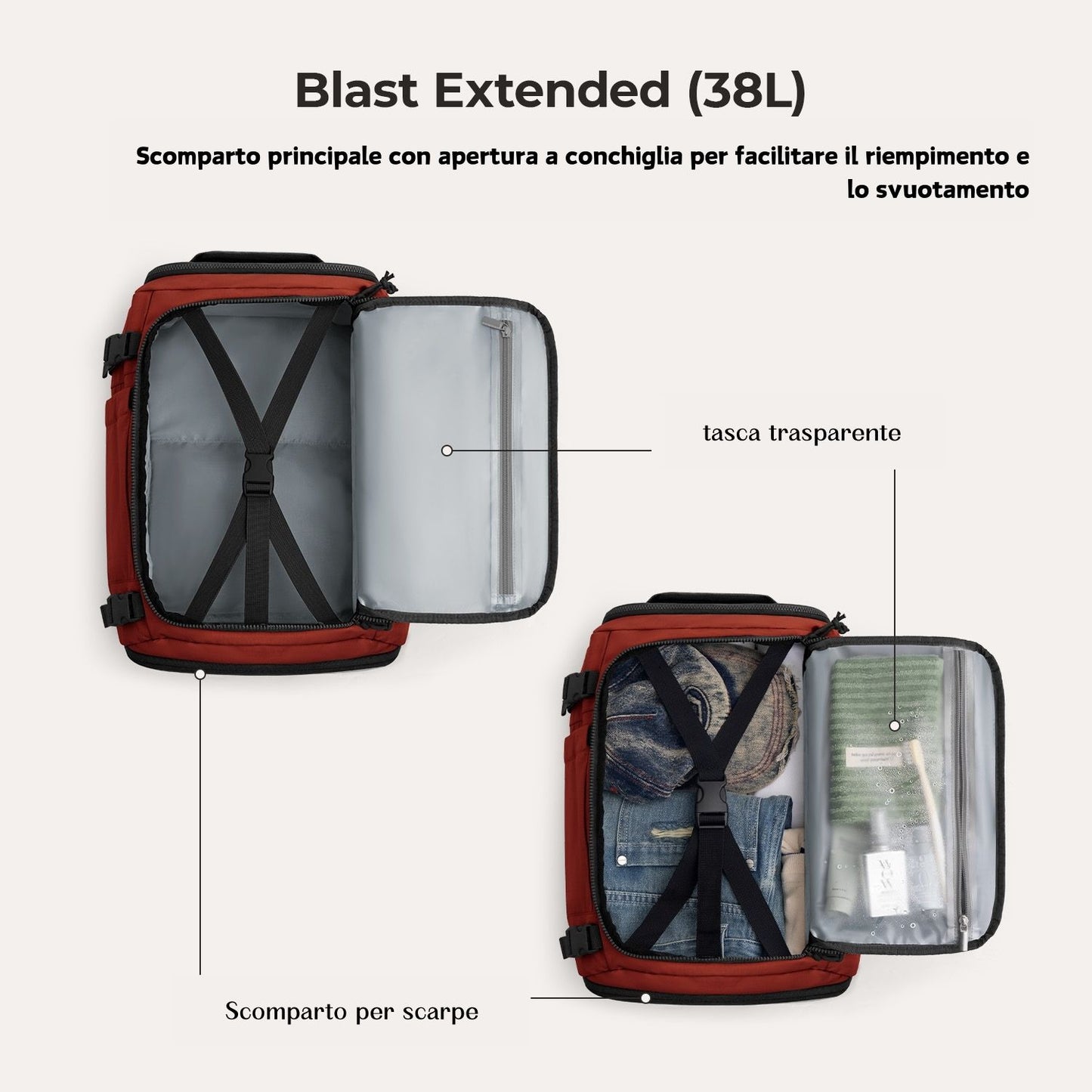 Zaino da viaggio Blast