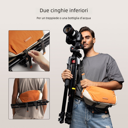 Soar 6L – Camera Sling con supporto per treppiede