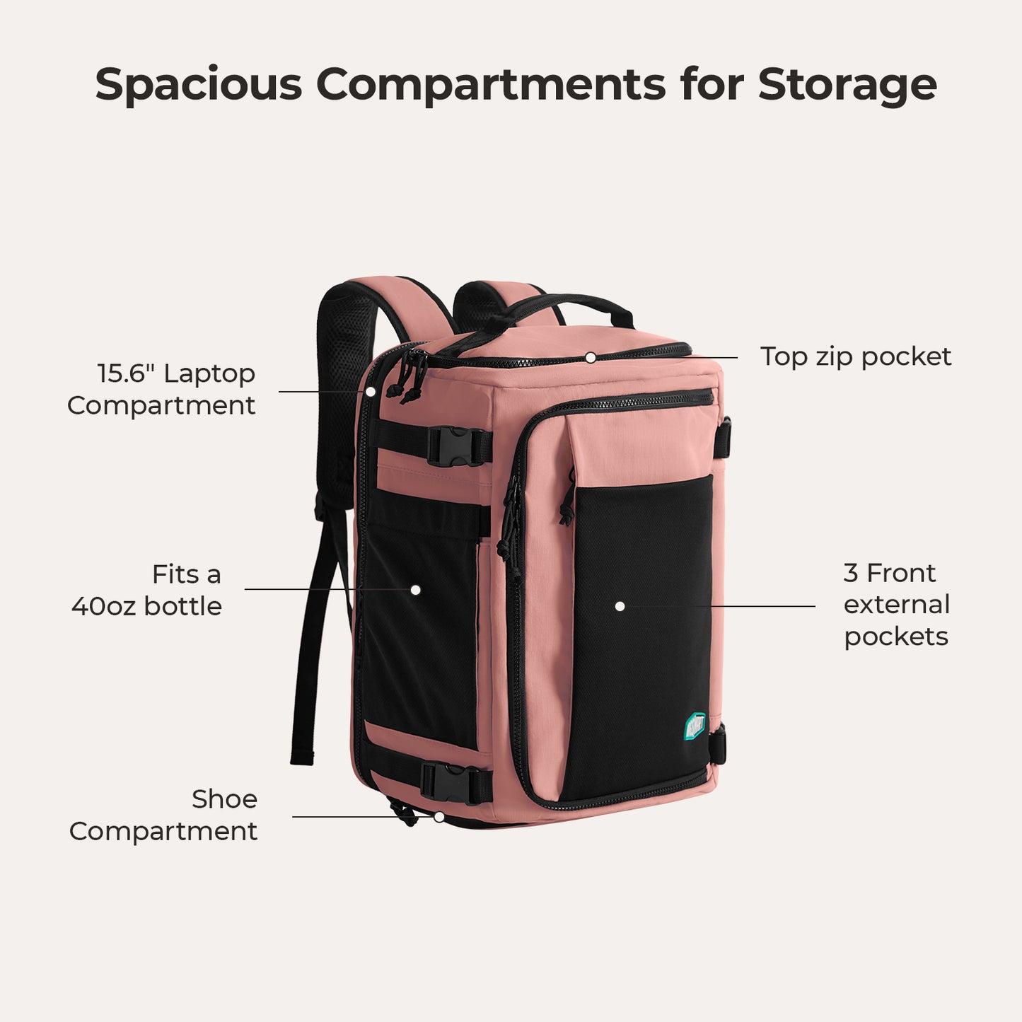 Zaino da Viaggio Blast Mesh