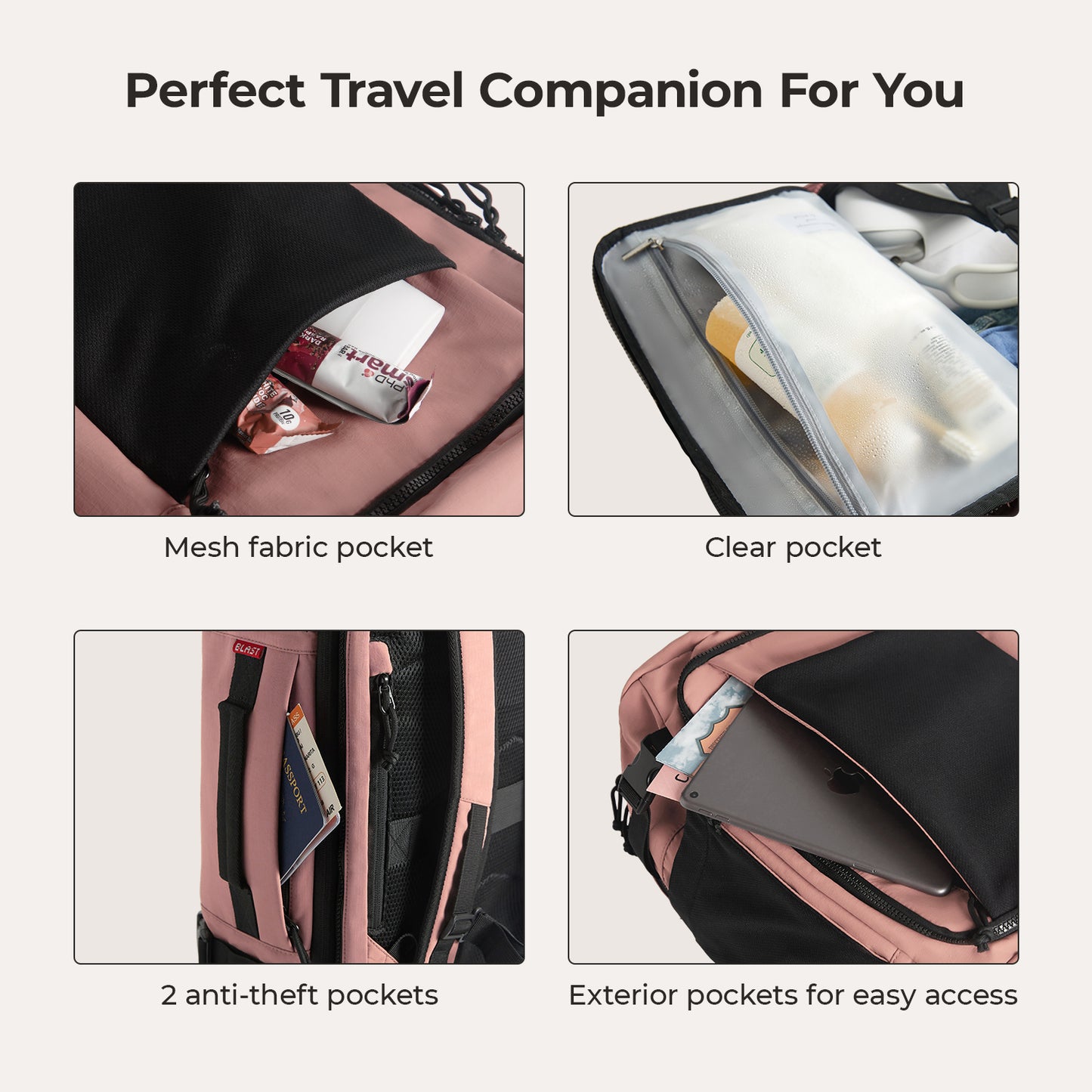 Zaino da Viaggio Blast Mesh