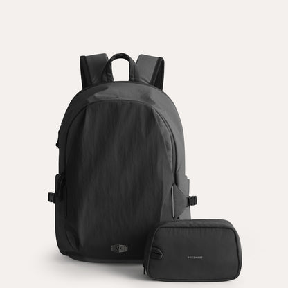 Zaino da viaggio Soar 25L con apertura a 180° – Set completo