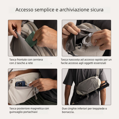 Soar 6L – Camera Sling con supporto per treppiede