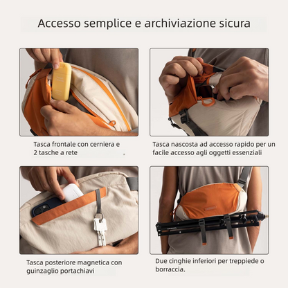 Soar 6L – Camera Sling con supporto per treppiede